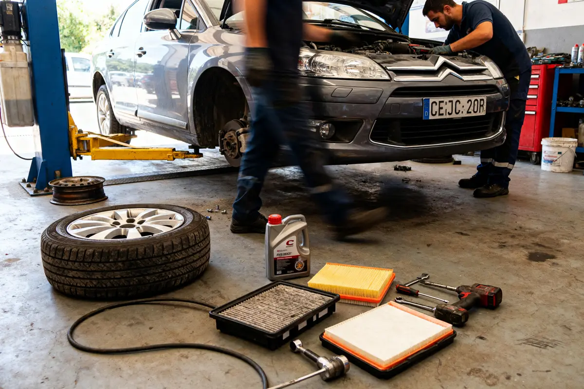 Revisión C4: mantenimiento, costes y consejos clave para tu Citroën