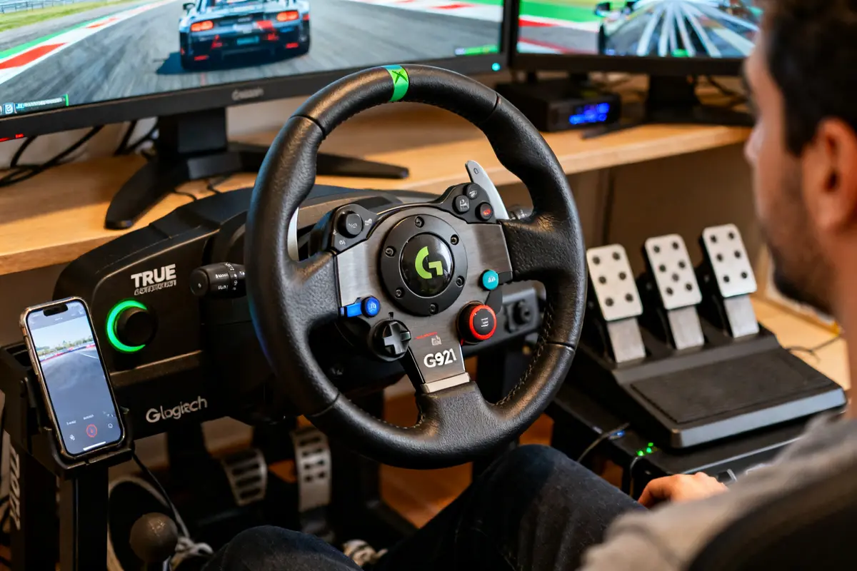 Logitech G923 Xbox: análisis, volante y pedales TrueForce