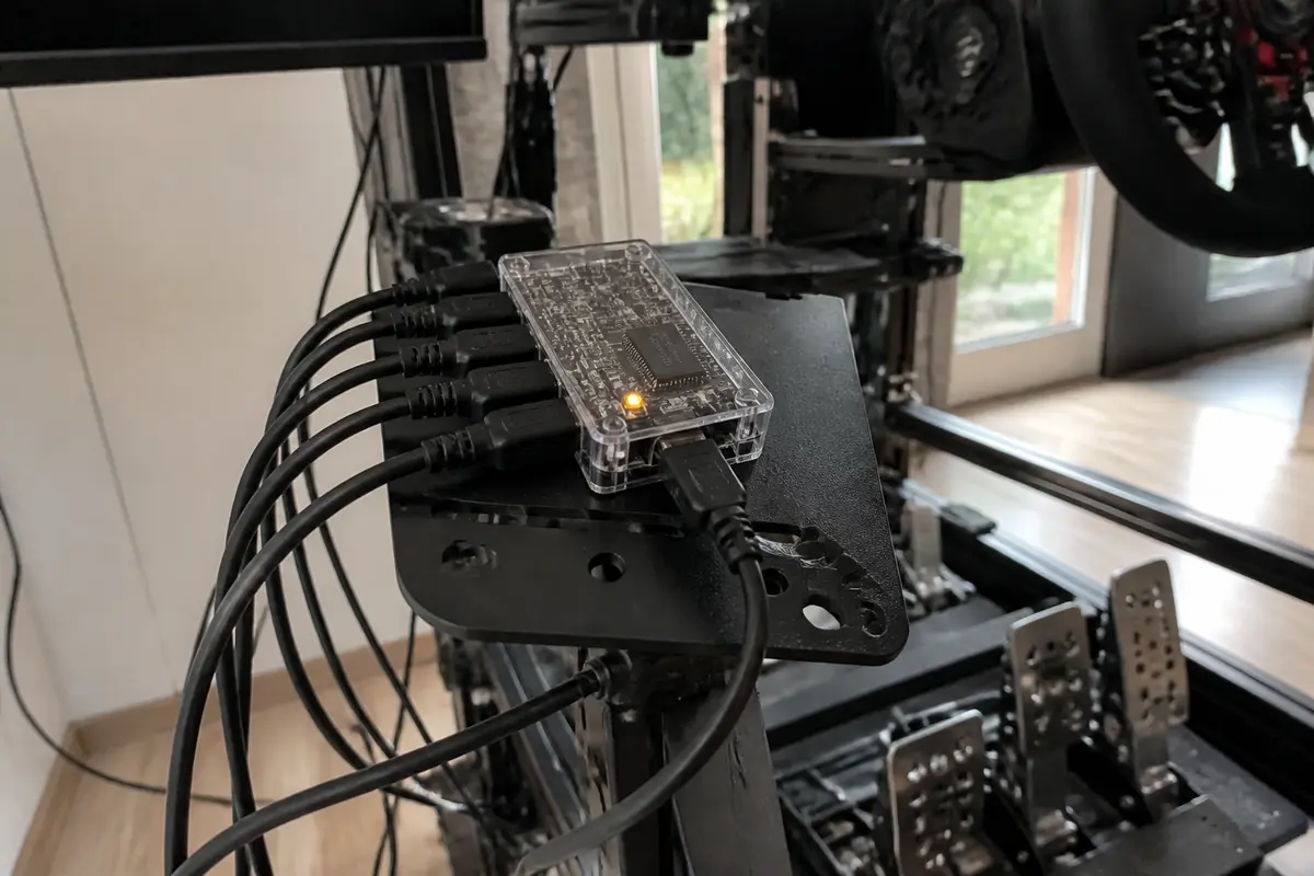 Leo Bodnar: electrónica, simuladores y controladores USB